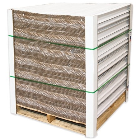 Bsc Preferred 2 x 2 x 48'' .160 Edge Protectors - Skid Lot, 2240PK BUY00021085